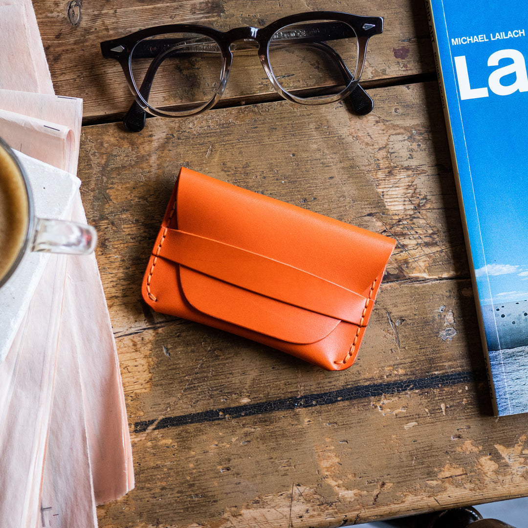 Flap Wallet - Light Brown
