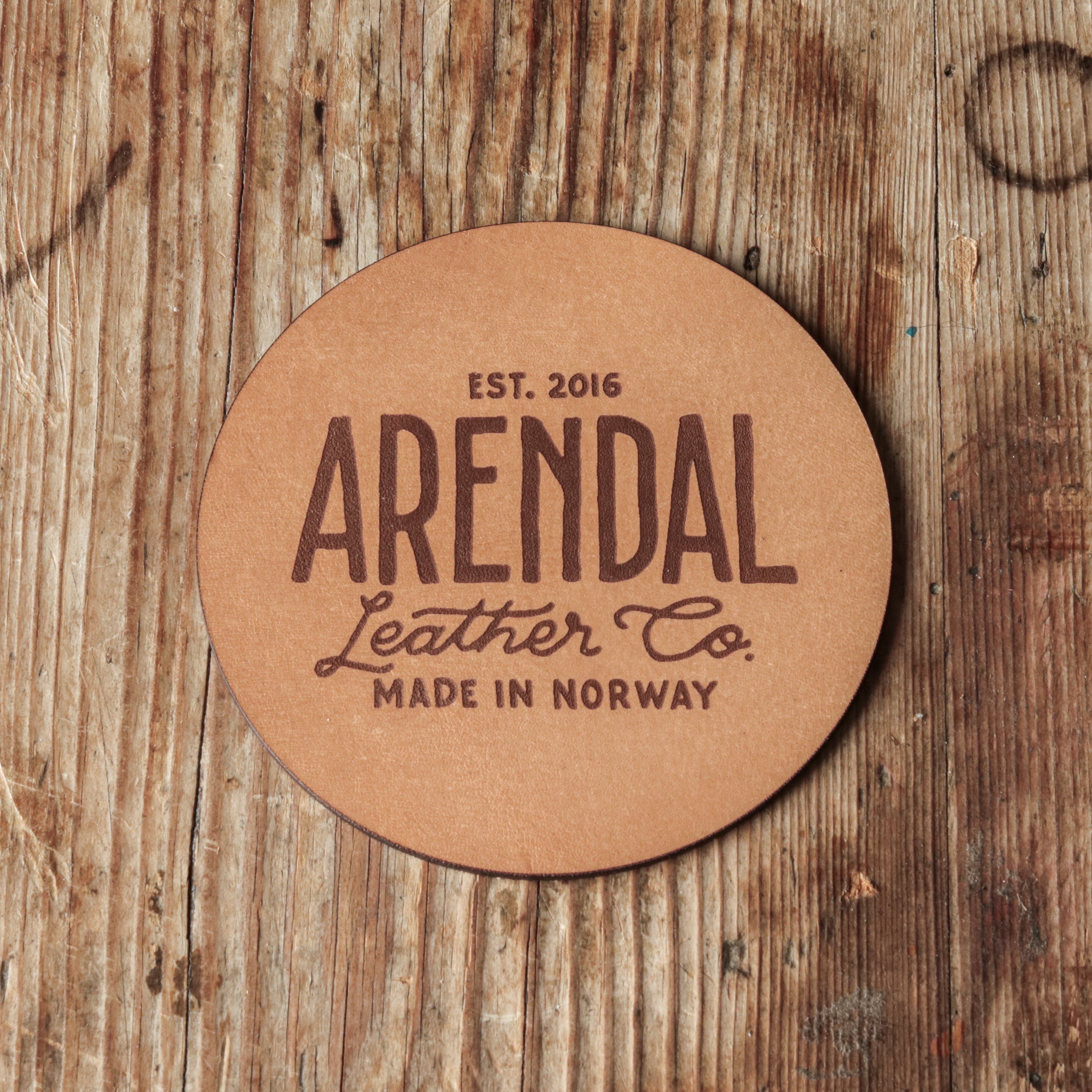 Coaster 4-pack – Arendal Leather Co.