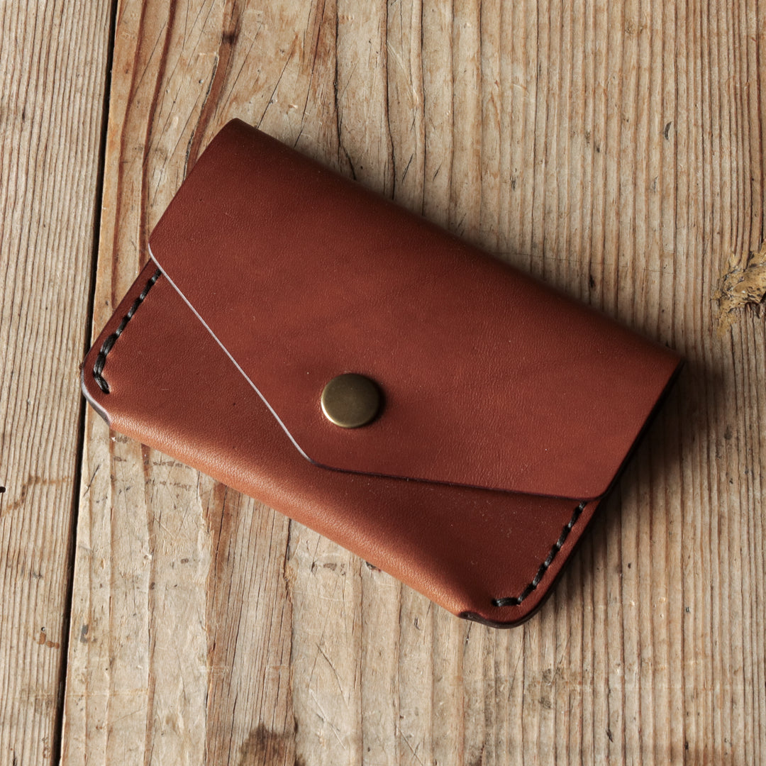 Snap Wallet - Light Brown