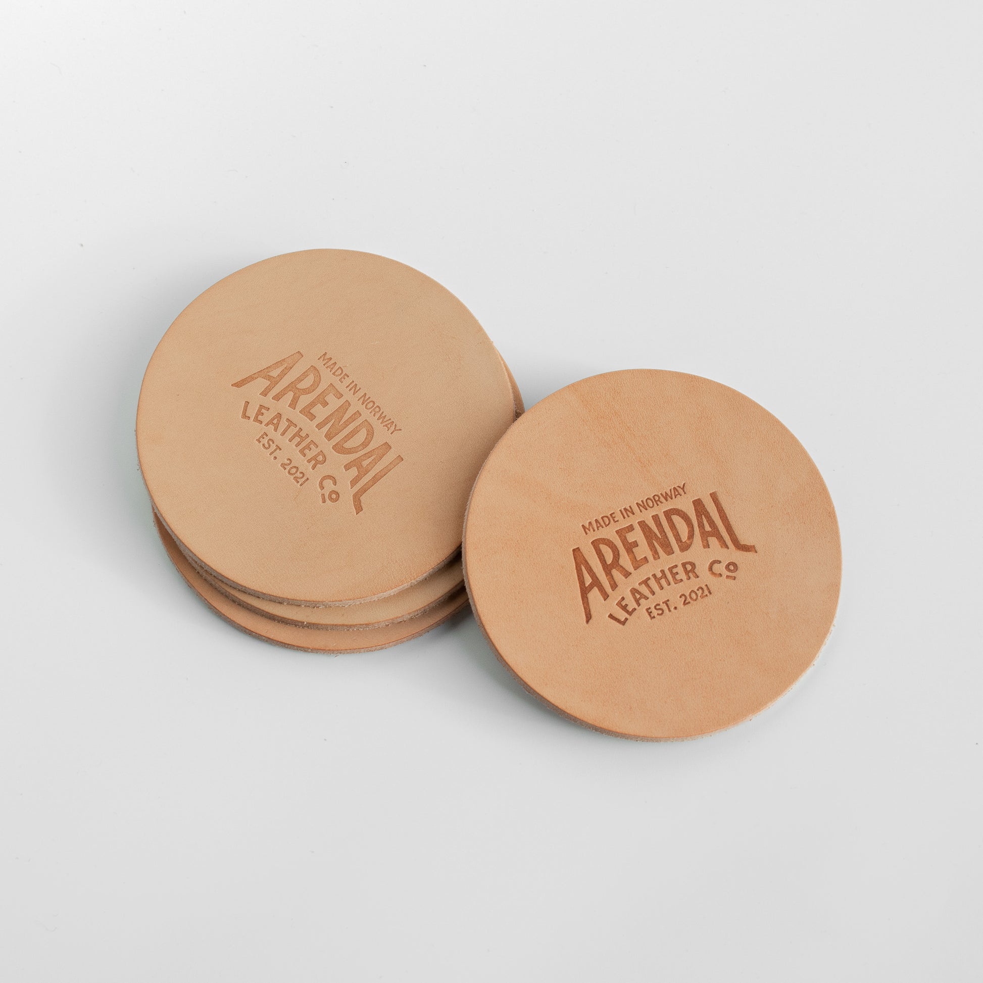 The Memory Company Cleveland Guardians 6-Pack Acacia Wood Coaster Set